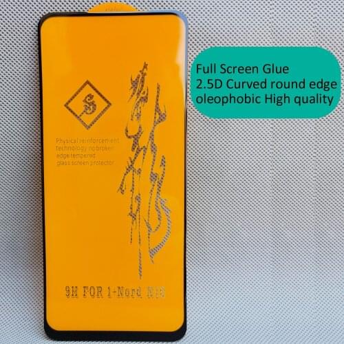 Tempered Glass For Oneplus Nord N10 5G Screen Guard Protective oleophobic Full glue