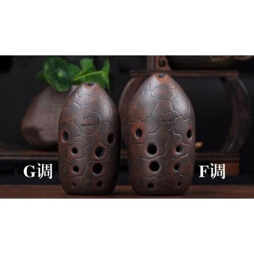 10 holes Xun F tone G key tone Ocarina flute music instrument good sound ancient wind-instrument
