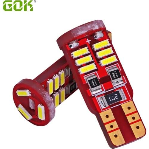 100pcs T10 15SMD 4014 led canbus NO ERROR led T10 canbus W5W led Trunk light Door lamp led Dome Light Universal reading lamp