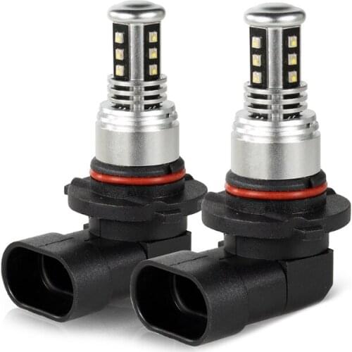 2Pcs Car Lights Headlight H4 H7 H8 H10 H11 5202 9005 9006 6500K Auto Fog Light 12V 24V LED Bulb Dustproof Waterproof