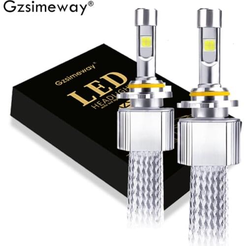 2PCS H4 hi/lo Led H7 H11 9012 HIR2 9005 HB3 Car Headlight xhp70 110W 13200LM led 9006 9004 9007 H8 Auto light fog lamp bulbs 12V
