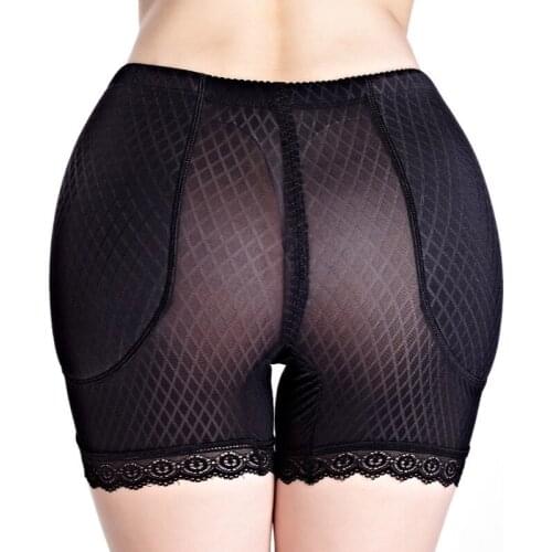 2020 New Lace Rise Padded Panties Girl Women Panty Pad Shapewear Bum Butt Hip Up Enhancer Underwear Sponge Mat Gift