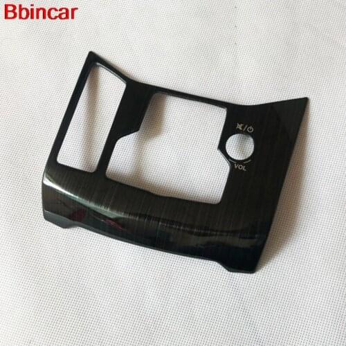 Bbincar Auto Accessories Stainless Steel Inner Gear Shift Box Panel Cover Trim Frame For Mazdas CX-5 CX5 2017 2018 LHD RHD