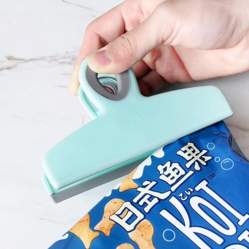 Large Sealed Clips kitchen Food Sealing Clamp Clip Powder Food Package Bag Clips Multifunctional Folder Home Snack Sealed Clip