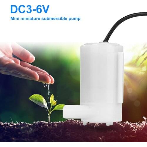 DC3-6V Low Noise Brushless Motor Pump Mini Micro Submersible Water Pump