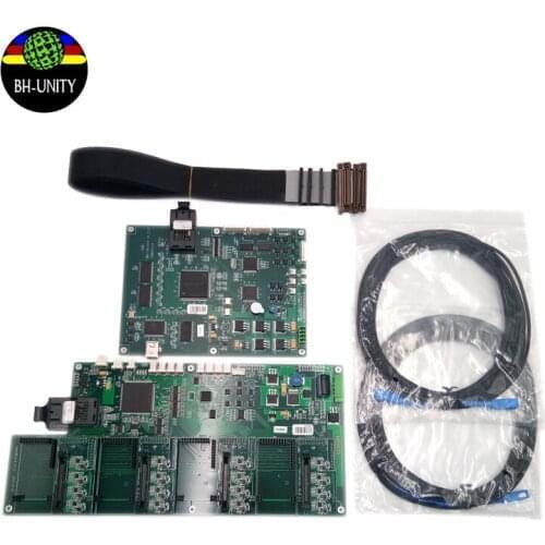 For Inkjet Printer KM 512i BYHX board kit Including Konica 512i Main board Head board Connector Cable