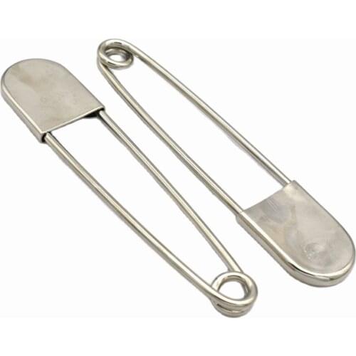128mm Giant Safety Pin Big Over Sized Laundry Pins Kilt Pins Brooch Pin Back Safety Pin For Sewing Jewelry Making Stitch Makers