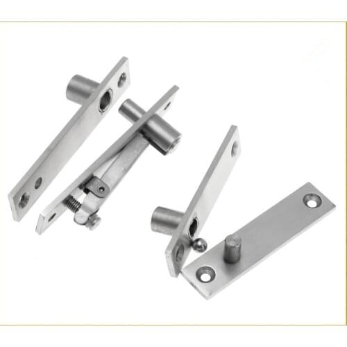 Hot sell up and down the shaft stainless steel door hinge pivot hinge 130mmx25mm 360 degree
