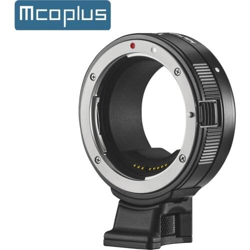 Mcoplus EF-EOS R Metal Auto Focus Adapter ring for Canon EF /EF-S Lens to Canon RF Mount EOS R RP R5 R6 Mirrorless Camera