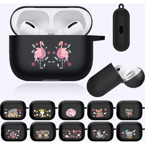 Soft Silicone Earphone Case for Apple AirPods Pro A2084 A2083 Luxury Bluetooth Wireless Earphone Charging Box Headphone Case