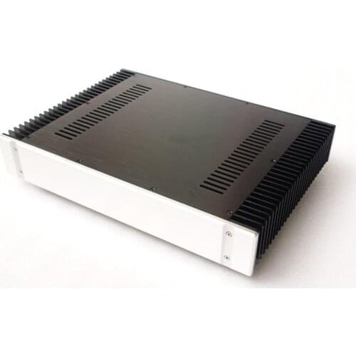 BZ4307A All Aluminum Power Amplifier Chassis DIY Auido Amp Enclosure HiFi Class A Amplifier Case Shell 430MM*70MM*311MM