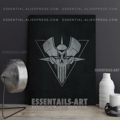 Skull Mazinger Anime Poster Canvas Wall Art Painting Decor Pictures Bedroom Study Living Room Home Decoration Prints
