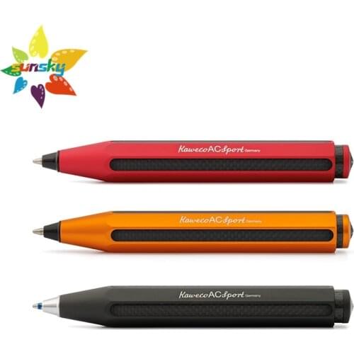 Germany Original Kaweco AC Sport Rollerpoint Carbon fiber Roller pen 0.5MM practise calligraphy Signature pen Office Stationery