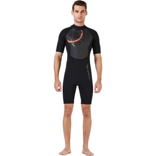 Surfing Wet Suit Short-Sleeve 1.5mm Dive Wetsuits Swimwear for Spearfishing