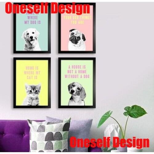 USA 5d diamond embroidery full set animal dog home diamond painting 5d diamond mosaic sale rhinestone pictures decoration home