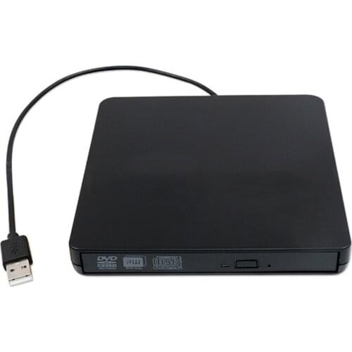 USB3.0 DVD Player Drive Free ROM External Player Combo CD Burner Drive DVD-RW For PC Mac Laptop Computer