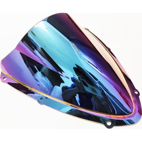 For Suzuki GSX-R 600 750 2008 2009 2010 2011 2012 GSXR600 GSXR750 K8 Motorcycle Racing Windshield Windscreen Double Bubble