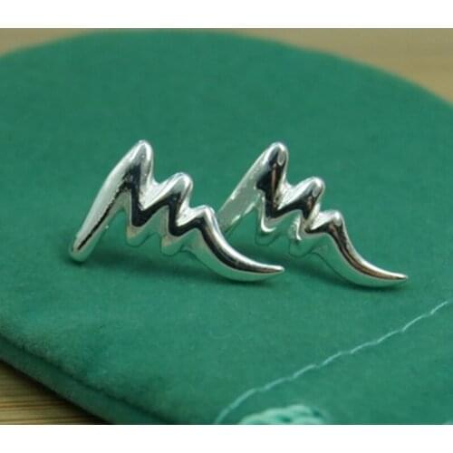 BABYLLNT 925 Silver Stud Earrings For Woman Wedding Engagement Fashion Party Charm Popularity Jewelry Gift