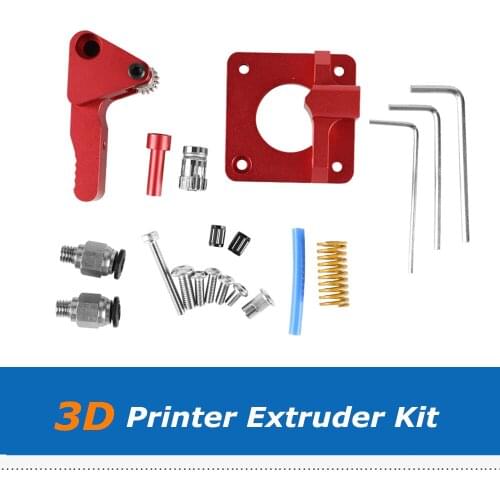 1set Aluminum Alloy Upgrade Right/Left Hand Double Pulley Extrude Kit For CR-10S PRO/Ender-3 Btech/Tornado