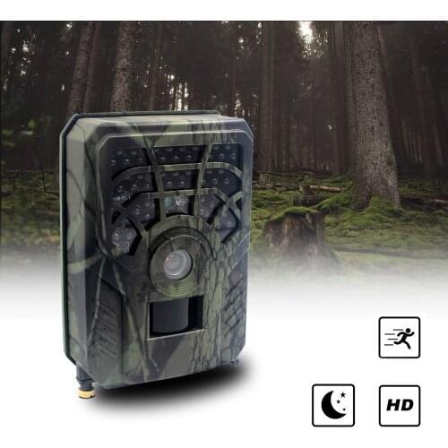 12MP New Outdoor Hunting Trail Camera Wild Animal Detector Cameras Waterproof Monitoring Infrared Cam HD Night Vision Photo Trap