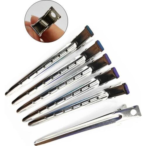 12pcs/Pack Professional Salon Stainless Hair Clips Hair Styling Tools DIY Hairdressing Hairpins Barrettes Headwear Accessories