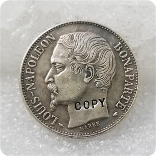 1852 France 1 Franc - Napoleon III copy coins commemorative coins-replica coins medal coins collectibles badge