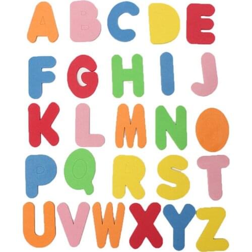 36pcs/Set Alphanumeric Letter Puzzle Baby Bath Toys Soft EVA Kids Baby Water Toys For Bathroom Early Educational Suction Up Toy