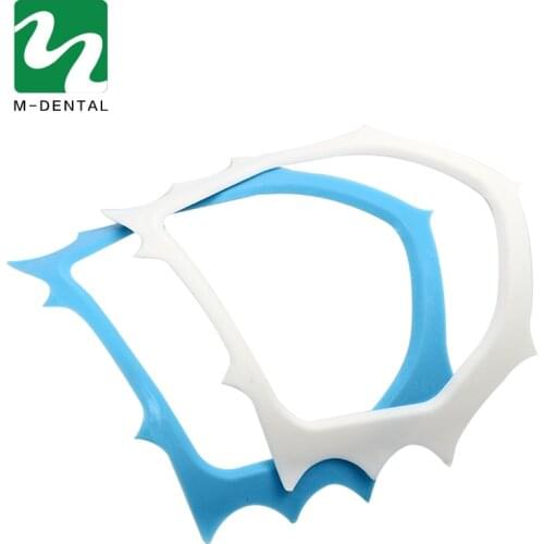 5pcs Dental Plastic Rubber Dam Frame Holder Rubber Barrier Bracket for Dentist Lab Materials