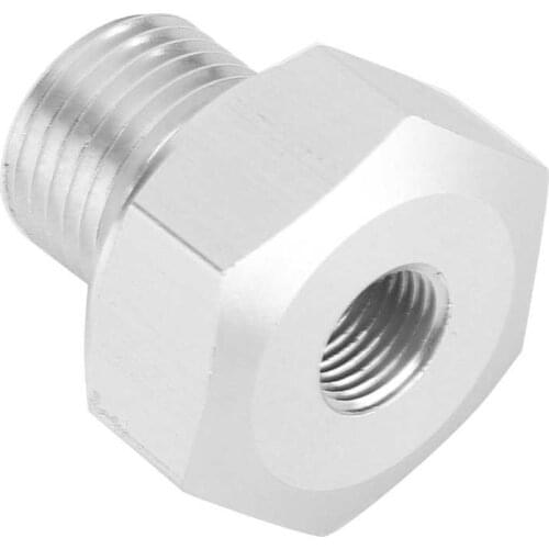Car Oil Pressure Sensor Adapter Male M16x1.5 to Female 1/8 NPT Aluminum Replacement for LS Series Engine