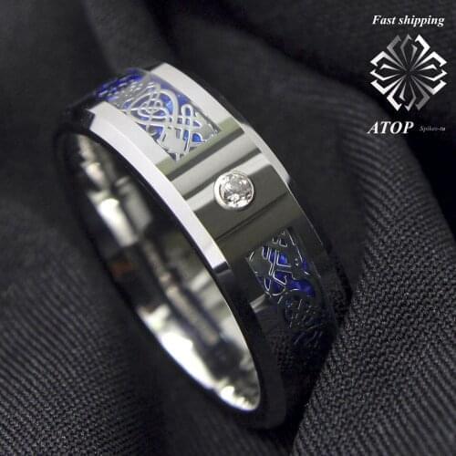 ATOP Rings With Cubic Zirkonia For Women