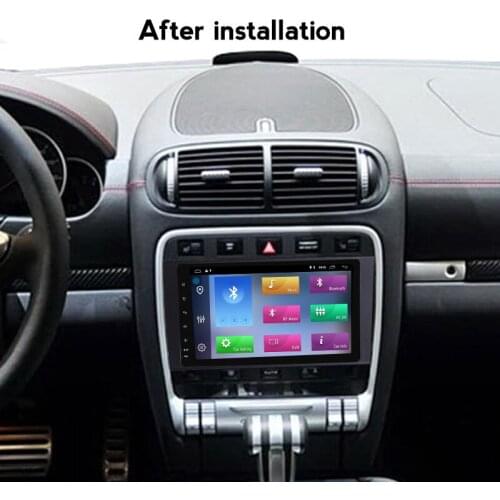 8inch Android 11 DSP Carpaly 2DIN Car Multimedia Radio Player For Porsche Cayenne S GTS 2003-2010 AUTO Stereo GPS Navigation RDS