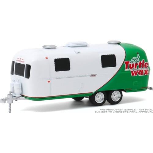 GreenLight 1:64 1971 Airstream Land Yacht Safari boutique alloy car toys for children kids toys Model original box