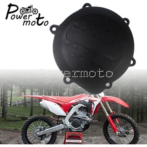 For honda CRF250R 2010-2017 Racing Motocross Engine Clutch Guard Engine Case Cover CRF 250 R