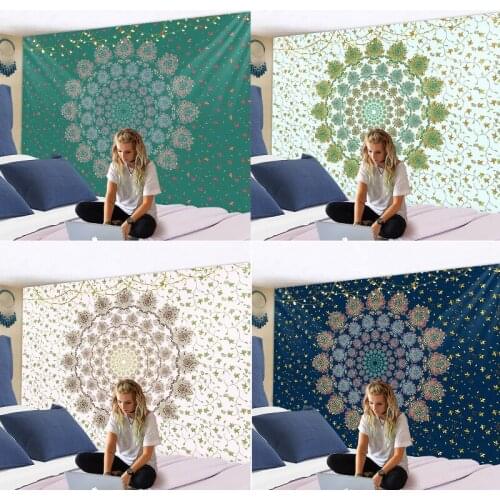 Color geometric stripe printing witchcraft supplies farmhouse decor wall decor bedroom home decor tarot tapestry cute room decor