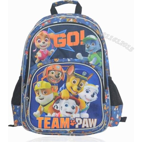 Paw Patrols Children Backpack Kindergarten Bookbag Boy Cartoon Printed Rucksack High Capacity Backpack Back To School Supplies