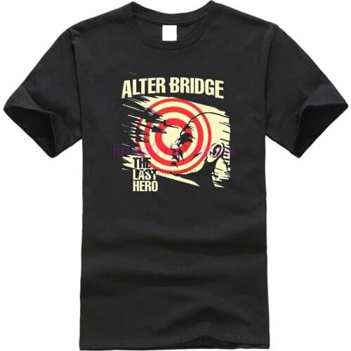 T Shirt 2019 NewCool Shirts Online Men Crew Neck Short Sleeve Tall Alter Bridge The Last Hero T Shirt Carmelo Anthony Jersey