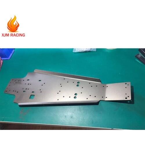 Metal Main Bottom Chassis for 1/6 FS Racing FG Monster Hummer ROFUN ROVAN 4WD Big Monster Truck RC CAR Toys PARTS