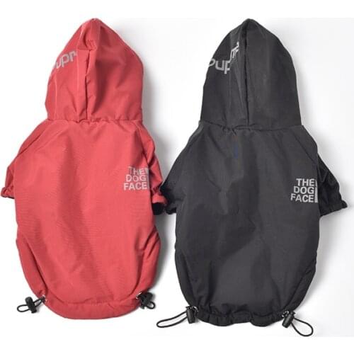 Newest out plush Winter Jacket Pet Dog Clothes / waterproof hooded raincoat Pet Clothes Winter Dog Clothes