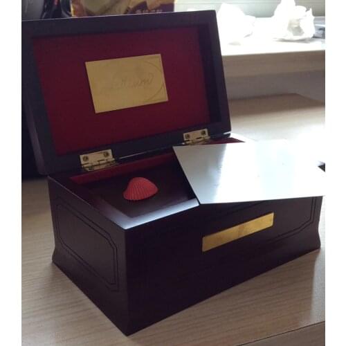 18 Tones Edition Lilium Elfen Lied Original Wooden Music Box, Beech Solid Wood, Lilium Music Boxes for Love Girl Christmas Gift