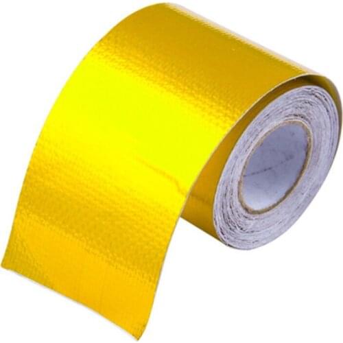 Reflect A Gold Thermal Tape Air Intake Heat Insulation Shield Wrap Reflective Heat Barrier Self Adhesive Engine