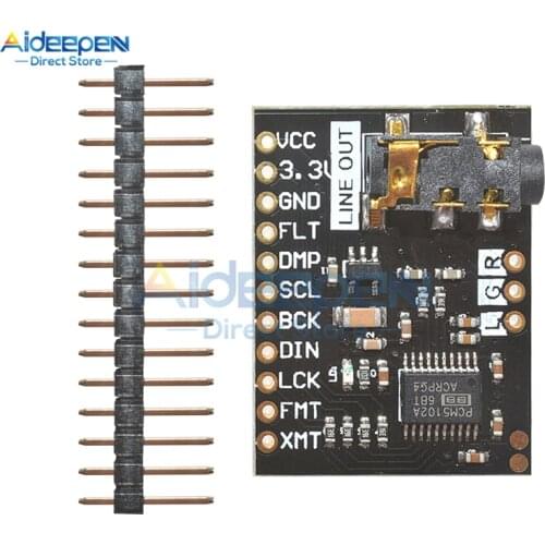 PCM5102A DAC Sound Card Board PCM5102 pHAT 3.5mm Stereo Jack 24Bits Digital Audio Module Beyond ES9023 PCM1794A For Raspberry Pi