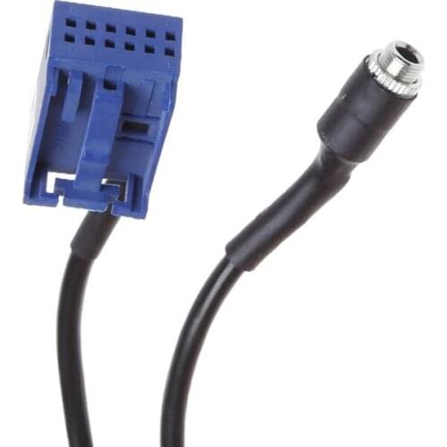 Aux Cable Adapter W203 Female Plug Input Wire For Radio Player U2JA