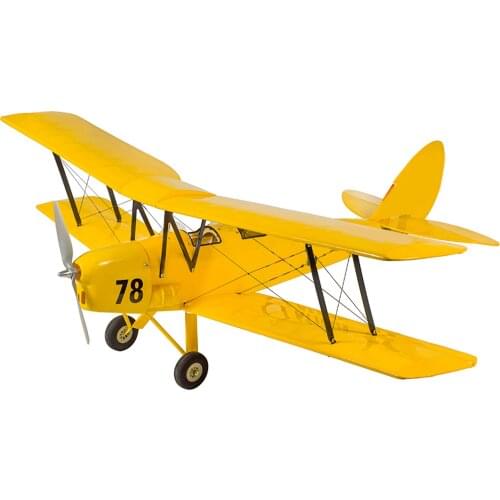RC Airplane Wood Aircraft 800mm Wingspan Outdoor Flight Toys for Kids Boys DIY Assembly Model BNF Version with Receiver DSMX/2