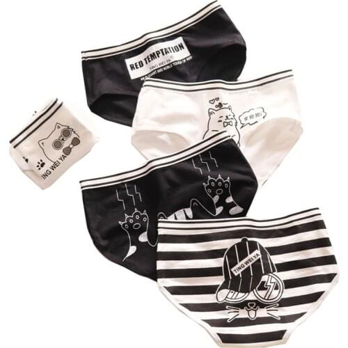 New 5pcs Teenage Flamingos Underpants Young Girl Briefs Comfortable Cotton Panties Kids Underwear