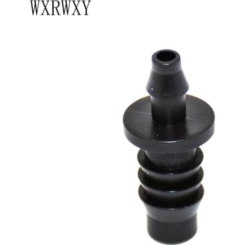 Wxrwxy Irrigation 8/11 to the 4/7 barbed connector 3/8 to 1/4 hose connector garden Drip irrigation hose adapter 200pcs