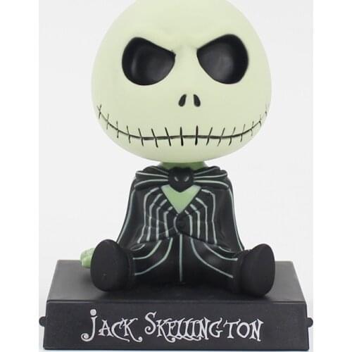 12cm Bobble Head Jack Shake Head Phone Holder Phone Bracket PVC Action Figure Toys