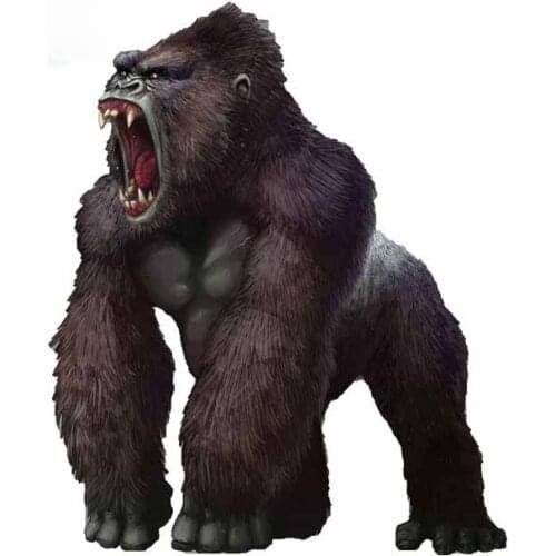 King Kong Car Stickers Decor Motorcycle Decals Decorative Accessories Creative Sunscreen High Quality Vinyl Cover Scratches PVC