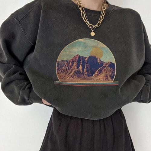 HOUZHOU Y2K Women Sweatshirts E Girl Aesthetic Spring Autumn Pullovers Long Sleeve Vintage Streetwear Oversize Female Hoodie