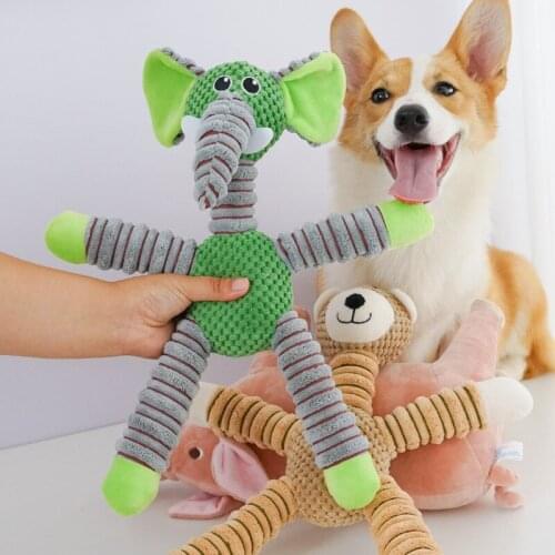 Pet Toy Plush Dog Toys for Small Dogs Chewing Molar Teeth Cleaning Puppy Stuff Interactive Dog Toys