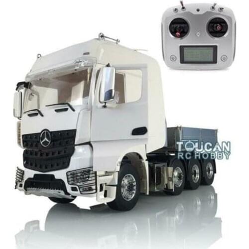 LESU 1/14 RC Radio Metal Tractor Chassis Truck Hopper Arco 3363 Hercul Cabin THZH0753-SMT4